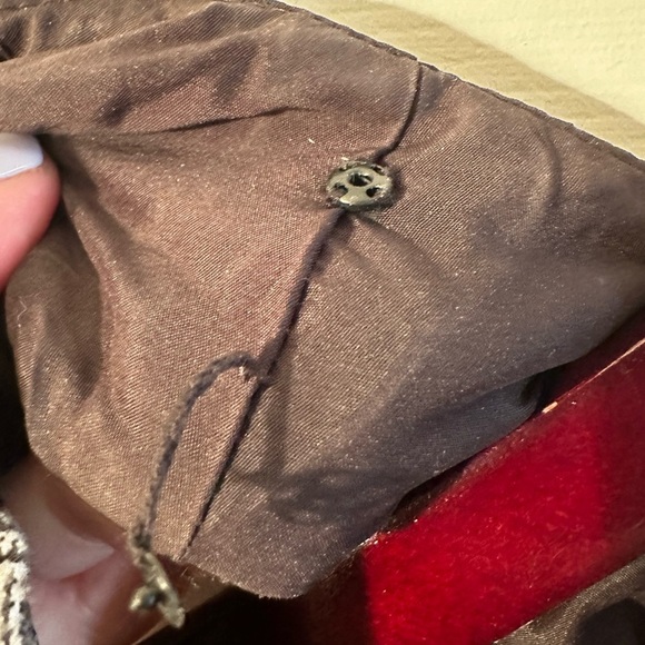 ETCETERA Gray Black Lace Wool Tweed LOOK Soft Sheath Sleeveless CLEAN Midi Sz 4 - Picture 11 of 13